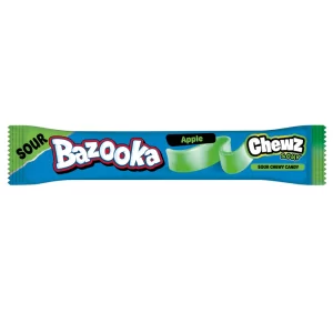 Bazooka Chew Bar Sour Apple 14g