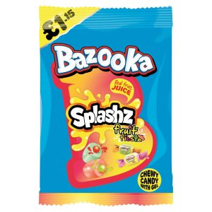 Bazooka Splashz Fruity 120g